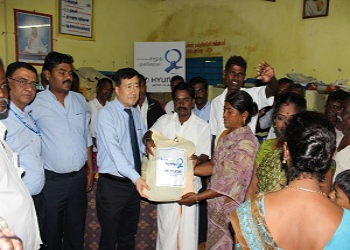 HMIL Extends its hands of help to the victims of floods in Chennai